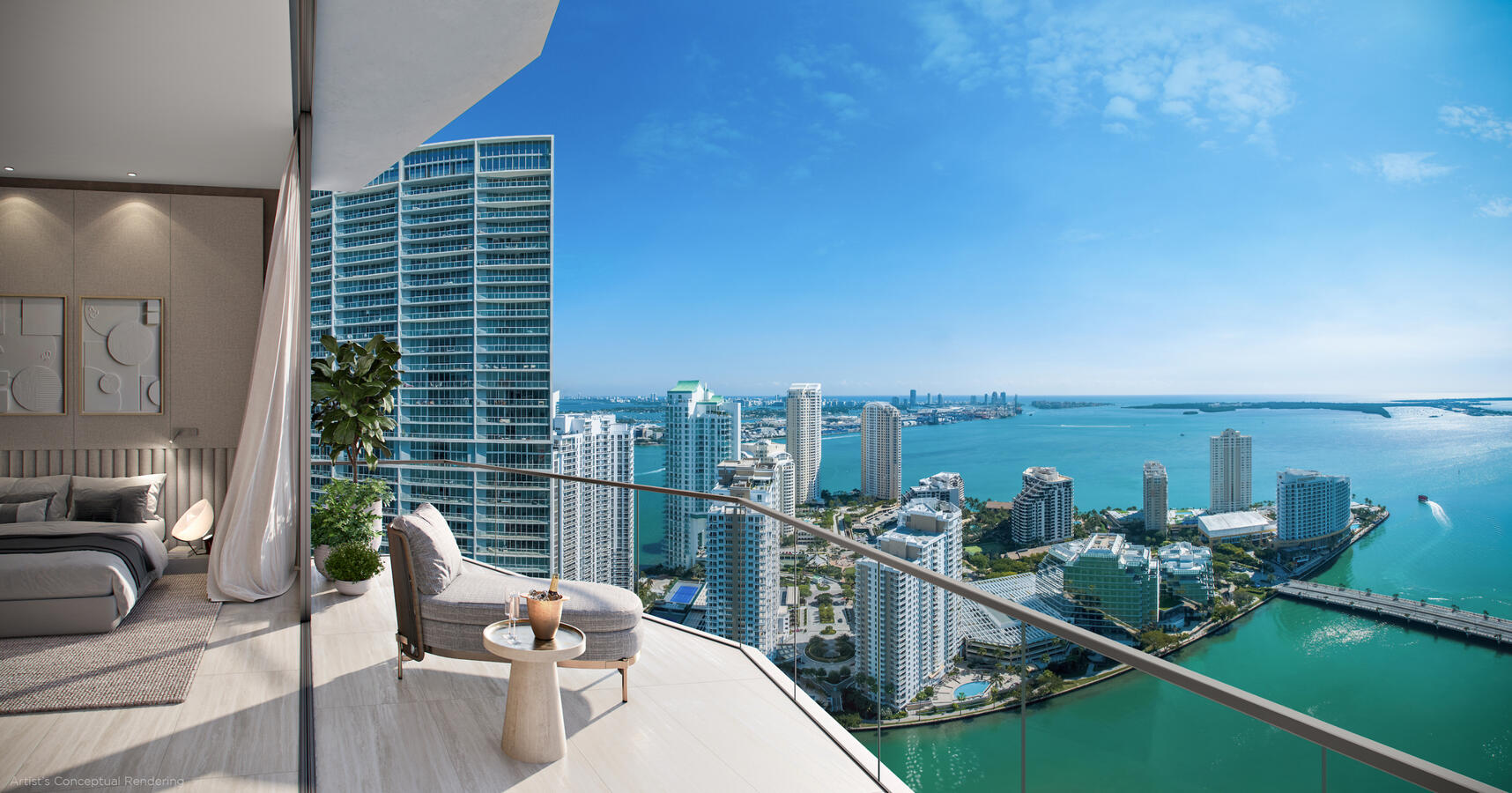 Spacious Balconies